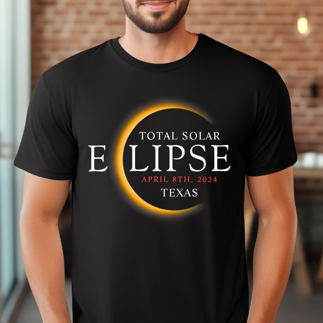 T-shirt Moderne 2024 Texas Total Solar Eclipse Family Grou (Créateur téléchargé)