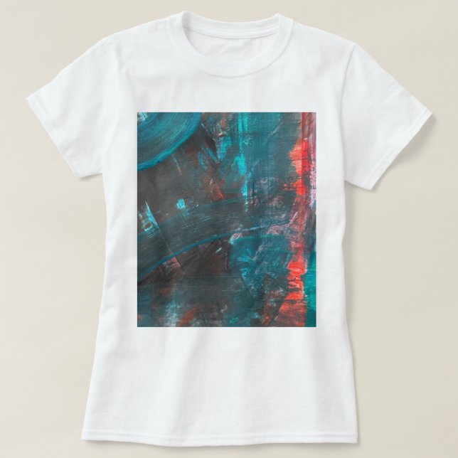 T-Shirt Moderne Abstrait (Design devant)