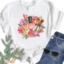 Moderne Artiste Maquilleuse Féminine Chic Rose Aqu