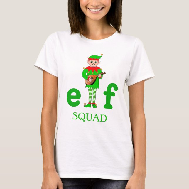 T-Shirt Moderne de l'Escouade de L'Elf Musical de  (Devant)