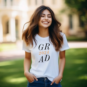 T-shirt Moderne Design Lycée Lycée Lycée Graduation