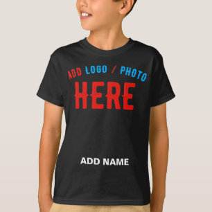 T-SHIRT MODERNE ET MODERNE PERSONNALISABLE NOIR VÉRIFIÉ