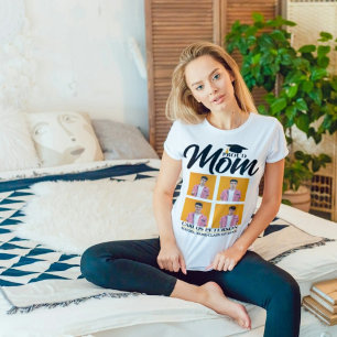 T-shirt Moderne Fier Maman 4 Photo Graduation, Grad, Diplô