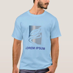 T-Shirt Moderne Luxe Lettre S Vague Métallique
