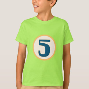 T-shirt moderne numéro 5