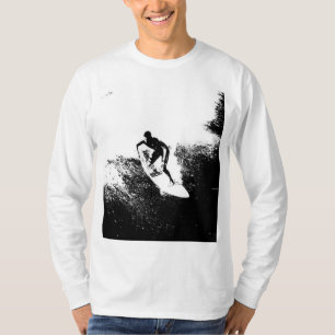 T-shirt Moderne Pop Art Elégant Surfer Modèle tendance