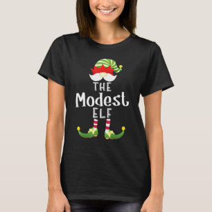 T-shirt Modeste Elf Group Noël Pajama Party