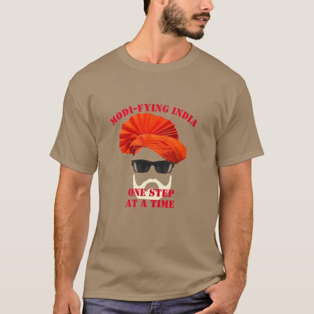 T-shirt Modi-fy Inde Narendra Modi Premier Ministre Inde f (Devant)