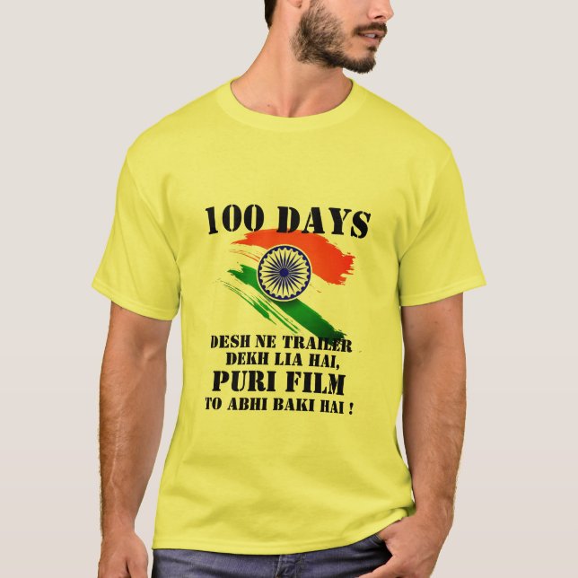 T-shirt Modi-fy India Modi PM India cool trailer (Devant)