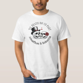 T-shirt Modifiable jusqu'à la mort Do us Part Mariage