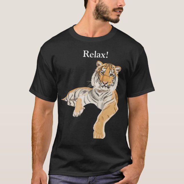 T-shirt Modification du tigre (Devant)