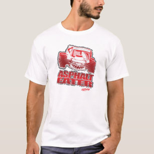 T-shirt modifié par mangeur d'asphalte