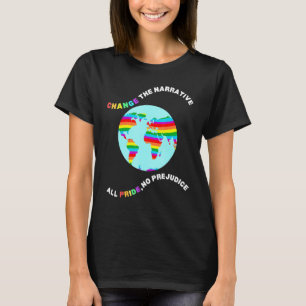 T-shirt Modifier Le narratif Sans Fierté Sans Préjudice Or