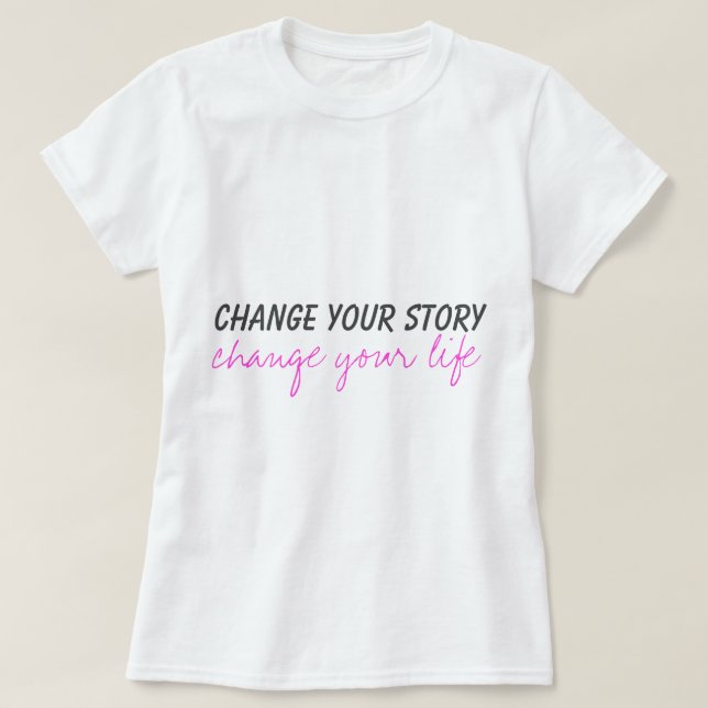 T-shirt modifier votre histoire (Design devant)