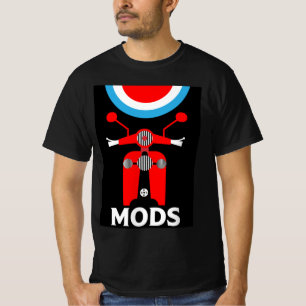 T-shirt Mods - Mods Et Rockers - Musique Britannique