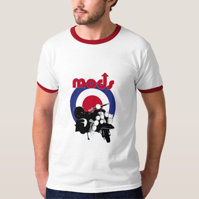 T-shirt Mods/T-shirt de Vespa (Devant)