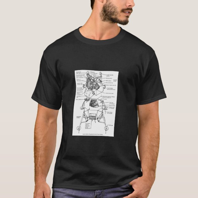 T-shirt Module lunaire (Devant)