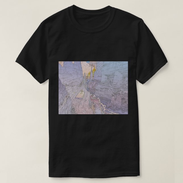T-shirt Moebius Art - Jean Giraud (Design devant)