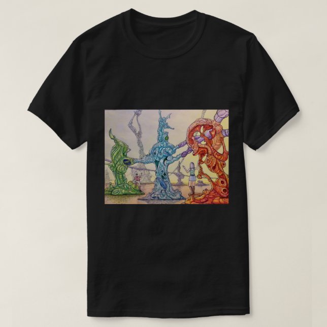 T-shirt Moebius Art - Jean Giraud (9) (Design devant)