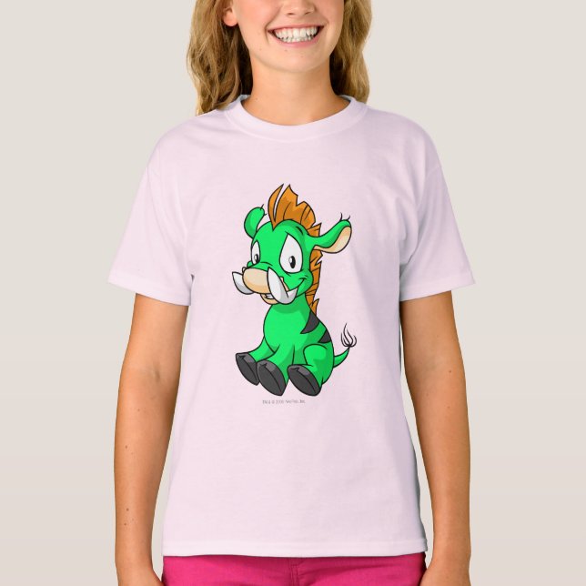 T-shirt Moehog Green (Devant)