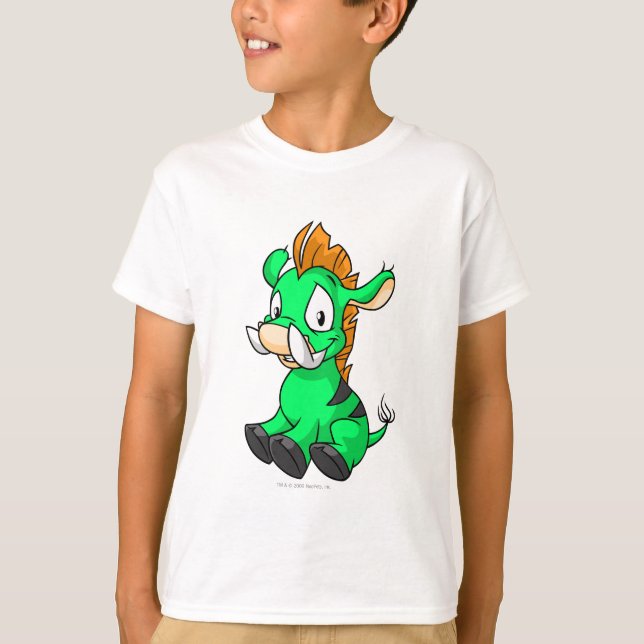 T-shirt Moehog Green (Devant)