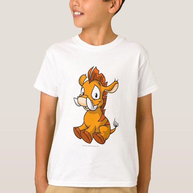 T-shirt Moehog Orange (Devant)