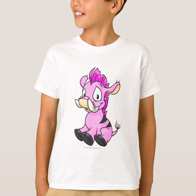 T-shirt Moehog Pink (Devant)