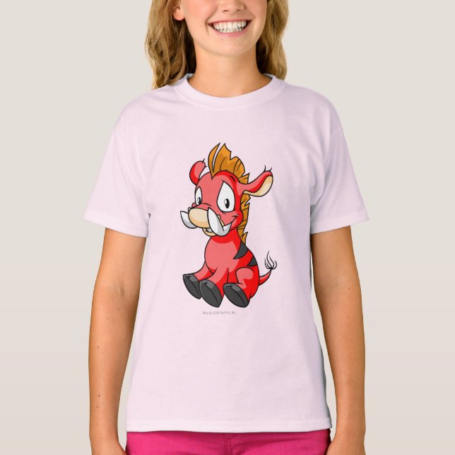 T-shirt Moehog Red (Devant)