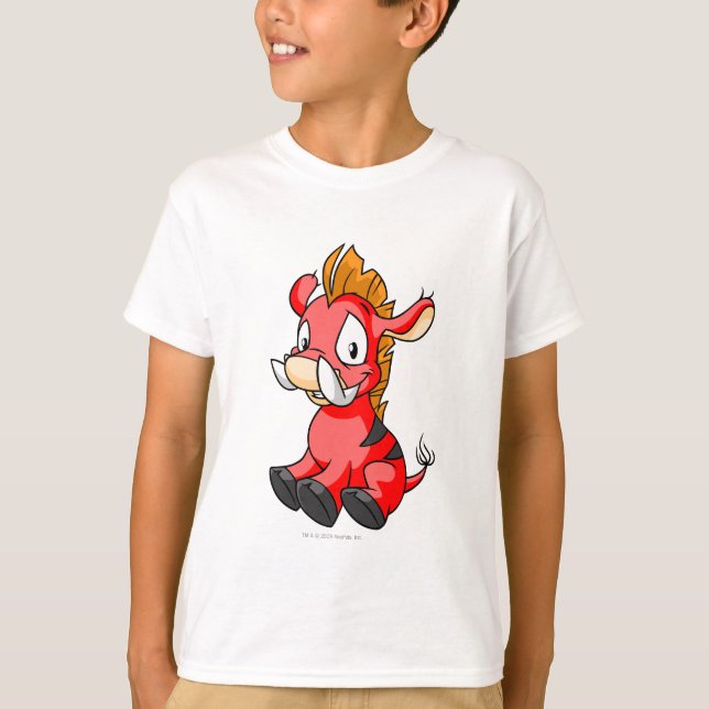 T-shirt Moehog Red (Devant)