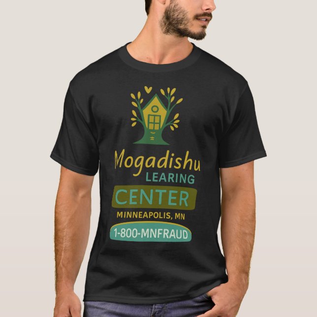 T-shirt Mogadishu Learing Center (Devant)