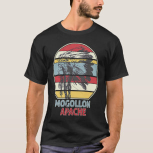 T-shirt MOGOLLON APACHE Tribu Native Mexicaine Indian Retr