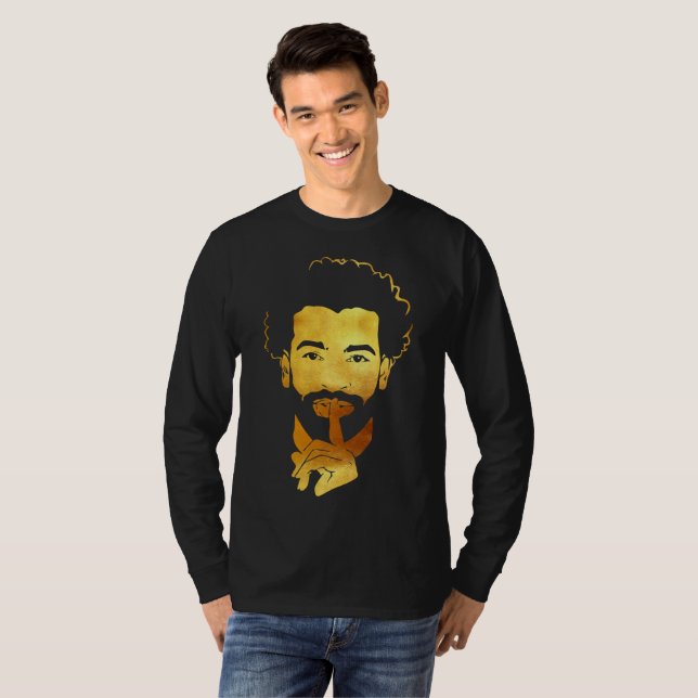 T-shirt Mohamed Salah, le footballeur du roi égyptien (Devant entier)