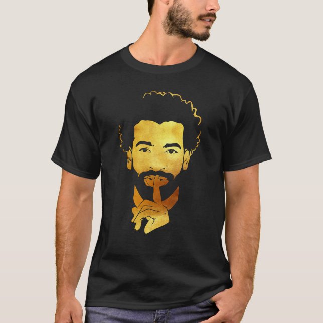 T-shirt Mohamed Salah, le footballeur du roi égyptien (Devant)