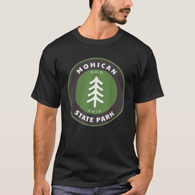 T-shirt Mohican State Park Ohio OH Tree Forêt extérieure (Devant)
