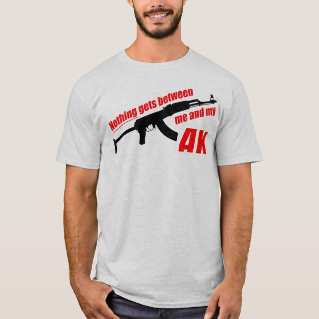 T-shirt Moi et ma chemise d'AK (Devant)