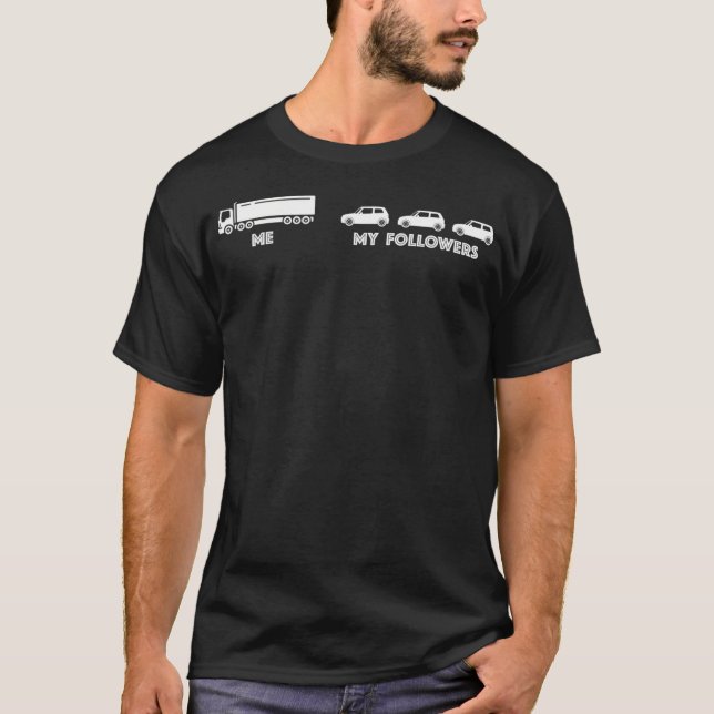 T-shirt Moi et mes abonnés (Devant)