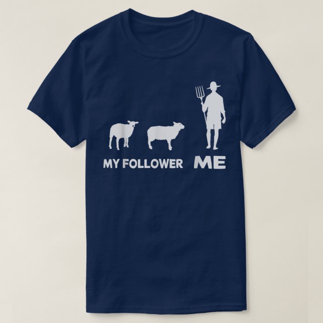 T-shirt Moi et mes éleveurs de moutons de fleurs de fleurs (Design devant)
