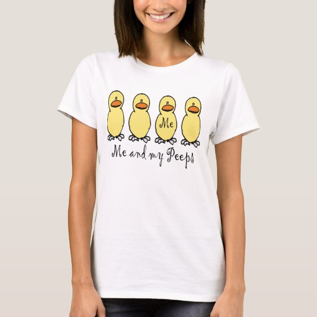 T-shirt Moi et mes piaulements (Devant)