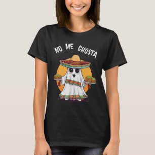 T-shirt Moi Fantôme Drôle Mexicain Fantôme d'Halloween 