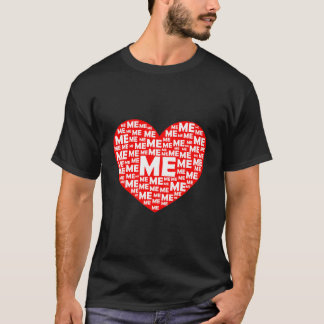T-shirt Moi il pour les personnes égoïstes et narcissiques