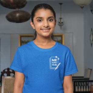 T-shirt Moi, moi et IA, Chemise d'Art Blanc