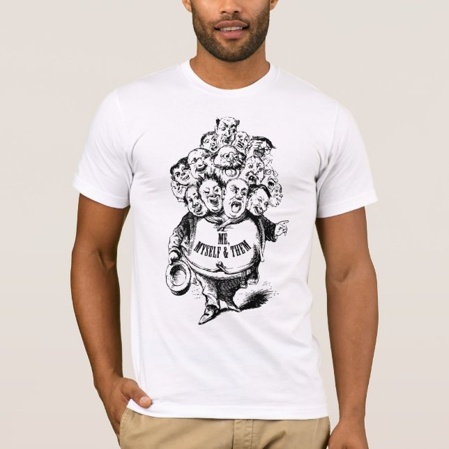 T-shirt Moi, moi-même et eux (Devant)