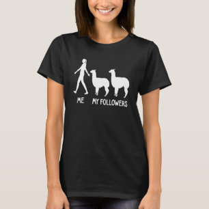 T-shirt Moi Mon Suiveur Alpaca Lama Lama Animal Mignon So