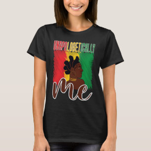 T-shirt Moi sans excuses Drapeau rouge jaune vert Bantu Kn