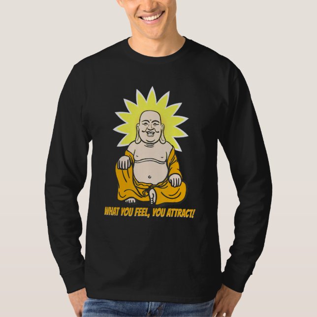 T-shirt Moine Bouddha Namasté Bouddhisme Ce Que Vous Resse (Devant)