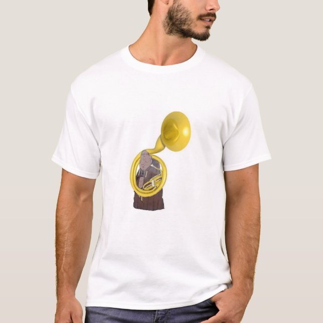 T-shirt moine de tuba (Devant)