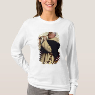 T-shirt Moine jouant une clarinette