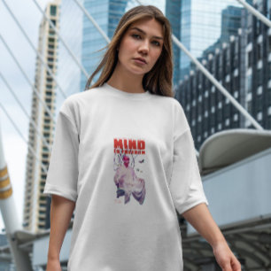 T-shirt Moine Robot Avec Papillons