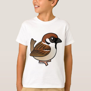 T-shirt Moineau d'arbre eurasien