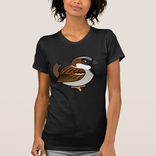 T-shirt Moineau de Chambre (Devant)